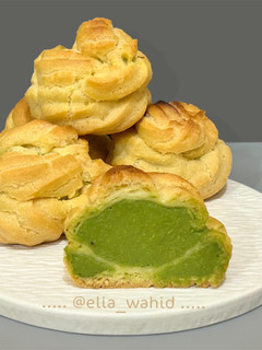 Foto resep Choux Matcha Cream