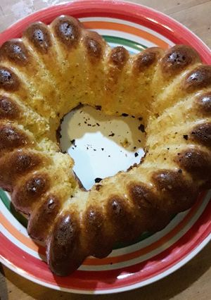 Una foto de Budín de coco