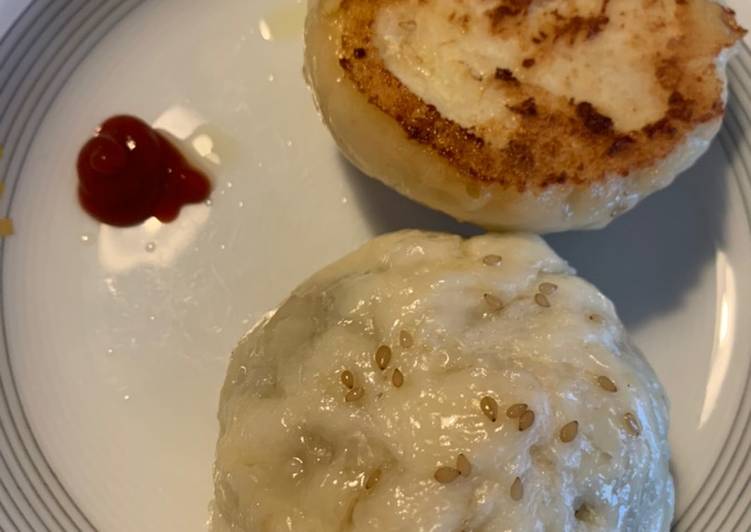 Easiest Way to Prepare Super Quick Homemade Pan fried pork bun