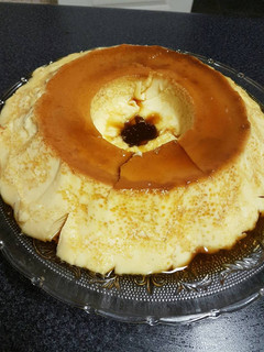 Una foto de Flan casero