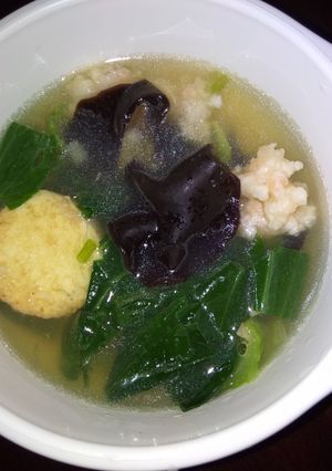 Foto resep Kuah Udang Tofu