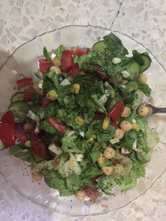 A picture of Light Chickpeas Salad.