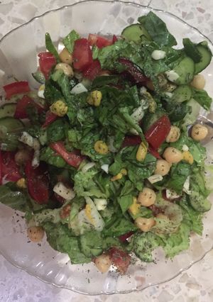 A picture of Light Chickpeas Salad.