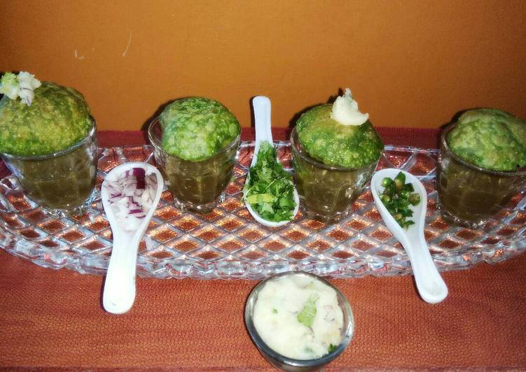 Recipe of Favorite Green Puchka(green panipuri)