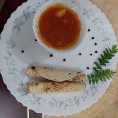 A picture of Tomato soup.