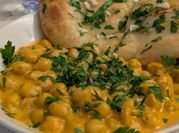 Una foto de masala vegetariano