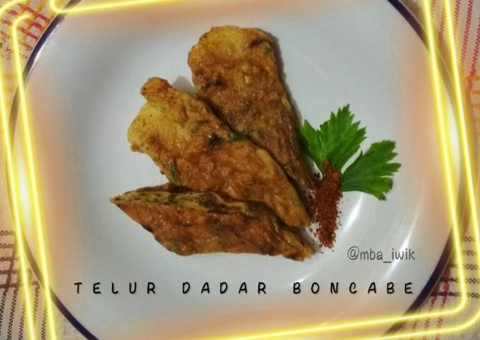 Resep Telur Dadar Boncabe Anti Gagal