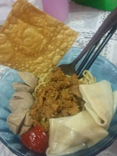 Foto resep Mie ayam bakso pangsit sederhana dan enak