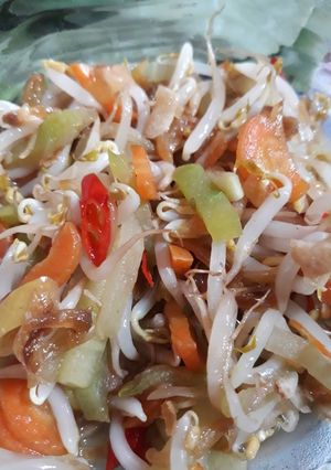 Foto resep Tumis Tauge Labu Siam