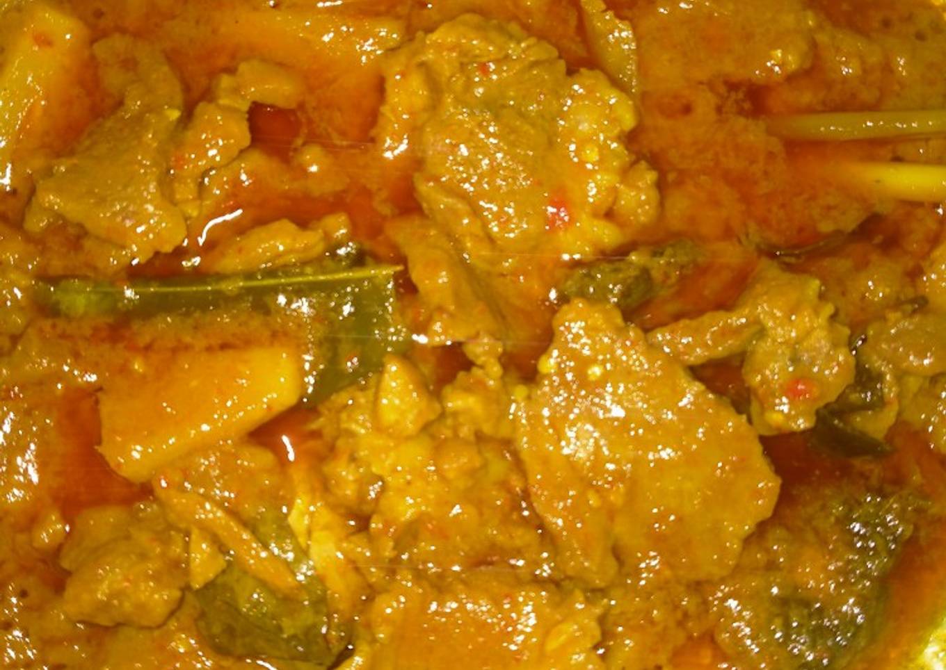 Rendang daging sapi