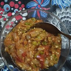 A picture of Bengun ka barthaa.