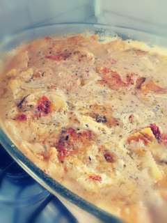 Una foto de Ravioles a la piamontesa (al horno)