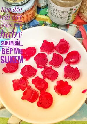 Hình của món Kẹo dẻo phiên bản baby.