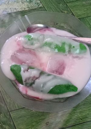 Foto resep Pisang ijo seger 💚 ala mamifatih 🍌🍌🍌🍌🍌
