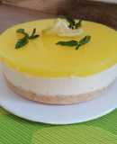 Tarta mousse de limón