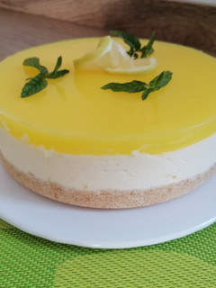 Una foto de Tarta mousse de limón