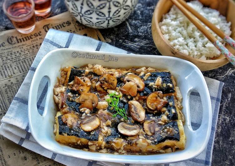 Resep 28.Tahu Nori Saus Jamur #pekaninspirasi #bikinramadanberkesan, Lezat Sekali