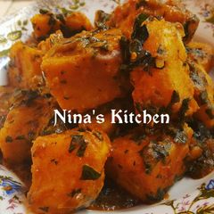 A picture of Yam porriage.