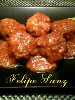 Una foto de Albóndigas en salsa picante