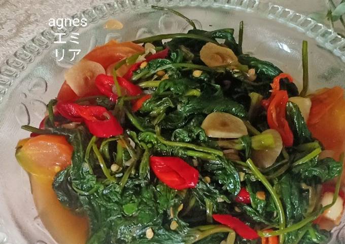 Resep Kangkung Terasi Pedas Oleh Agnes エミリア 💕 Cookpad 1773