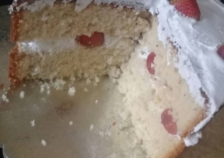 Recipe of Favorite White sponge cake