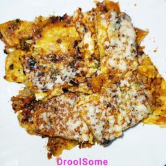 A picture of Peri peri cheese omlette.