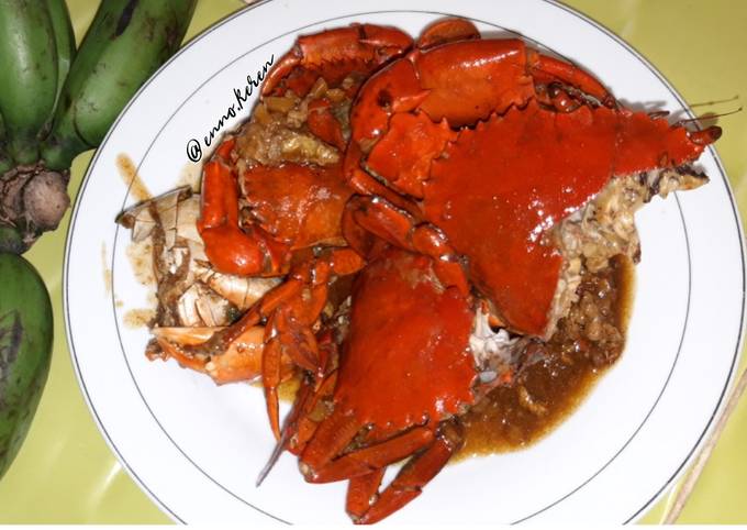 47.Kepiting saos tiram