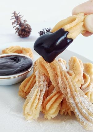 Foto resep Eggless Churros