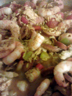 A picture of My Jambalaya.