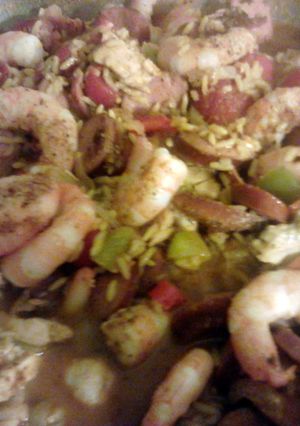 A picture of My Jambalaya.