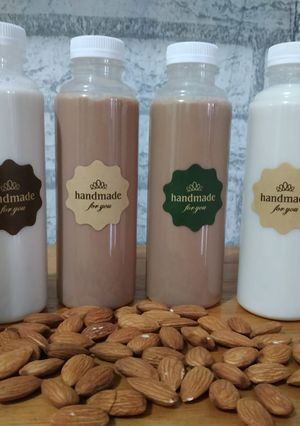 Foto resep Susu Almond Segar