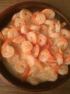 Una foto de Camarones al Pil Pil