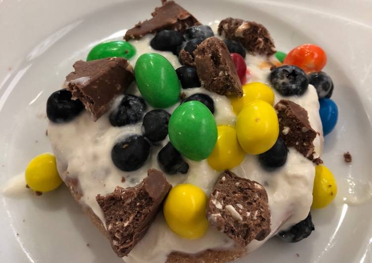 Reese’s m&m muffin Reese’s m&m muffin