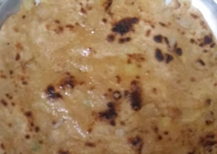 Recipe of Super Quick Homemade Aloo paratha
