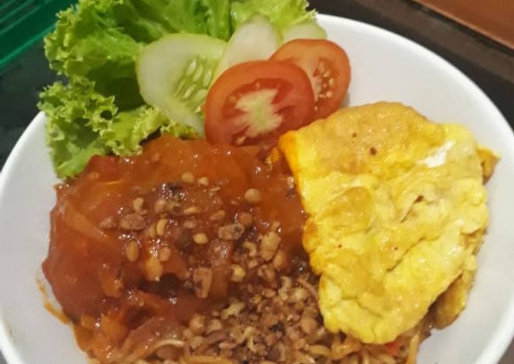 Resep Mie goreng kumplit Anti Gagal