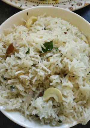 A picture of Ghee rice.