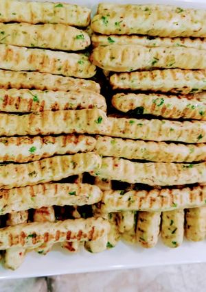 A picture of Chicken seekh kabab.