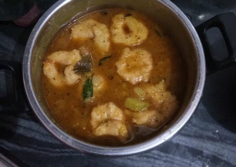 Recipe of Super Quick Homemade Sambar vada