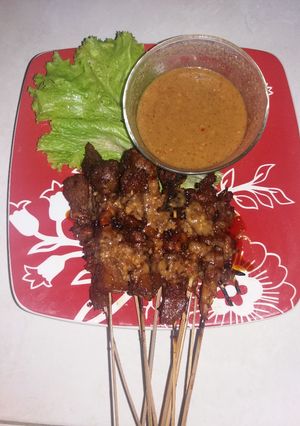 Foto resep Sate Jamur