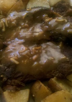 A picture of Freakin's Crockpot Dr. Pepper Pot Roast.
