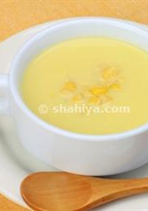 صورة لوصفة شوربة الذرة