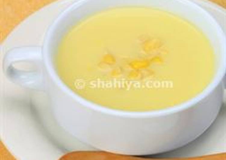 شوربة الذرة