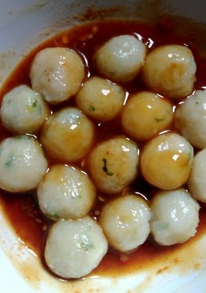 Foto resep Cilok Empuk Gak Atos ketika Dingin