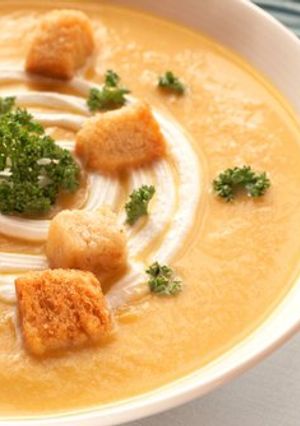 صورة لوصفة شوربة اليقطين