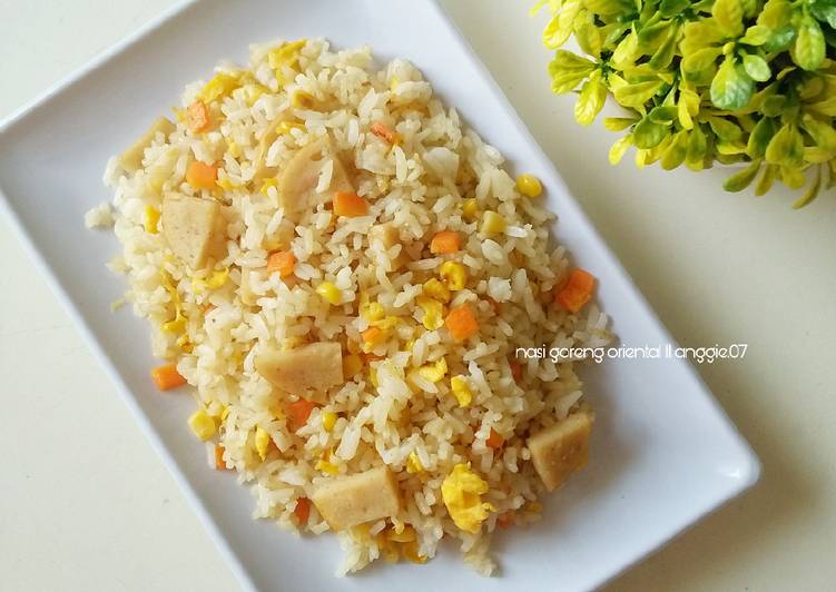 PATUT DICOBA! Resep Nasi goreng oriental