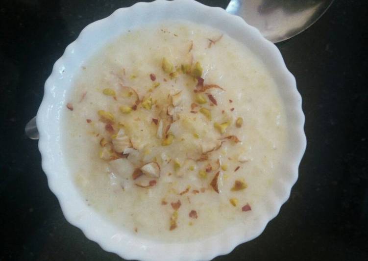 Recipe of Perfect Rice kheer pudding
