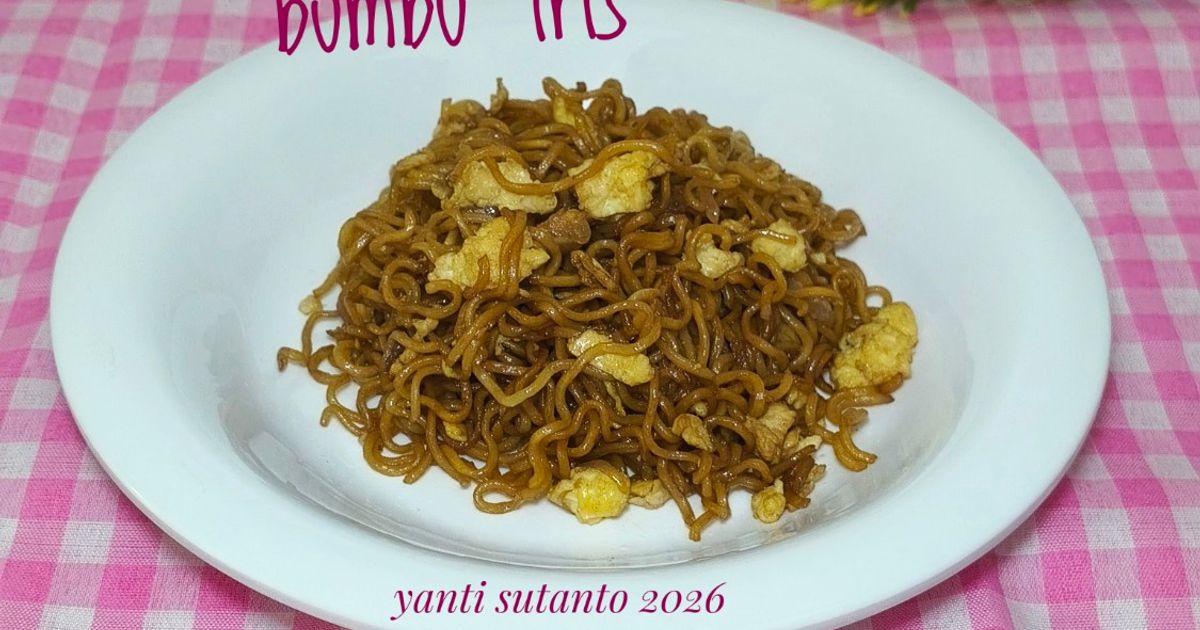 Mie Goreng Bumbu Iris