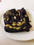 ฟักทองบราวนี่ Pumpkin Brownie (ไร้แป้ง)