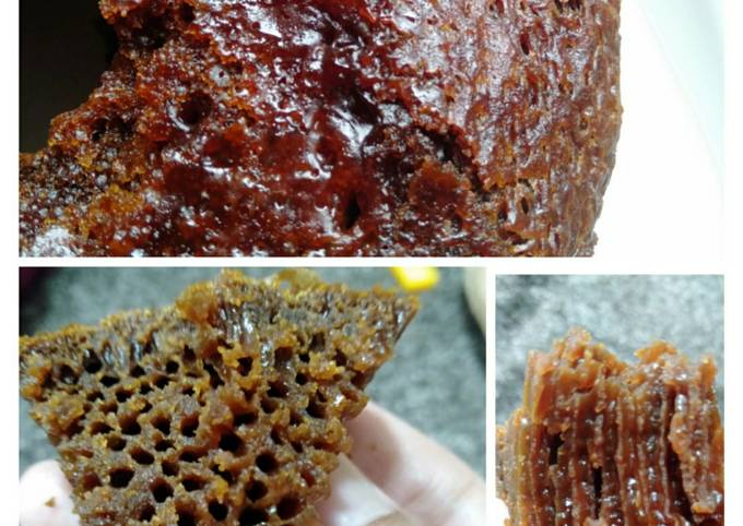 Ini dia! Resep bikin Bolu caramel (sarang semut) yang lezat