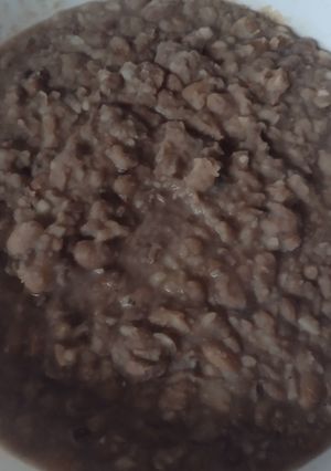 Una foto de Frijoles refritos muy deliciosos😋😋